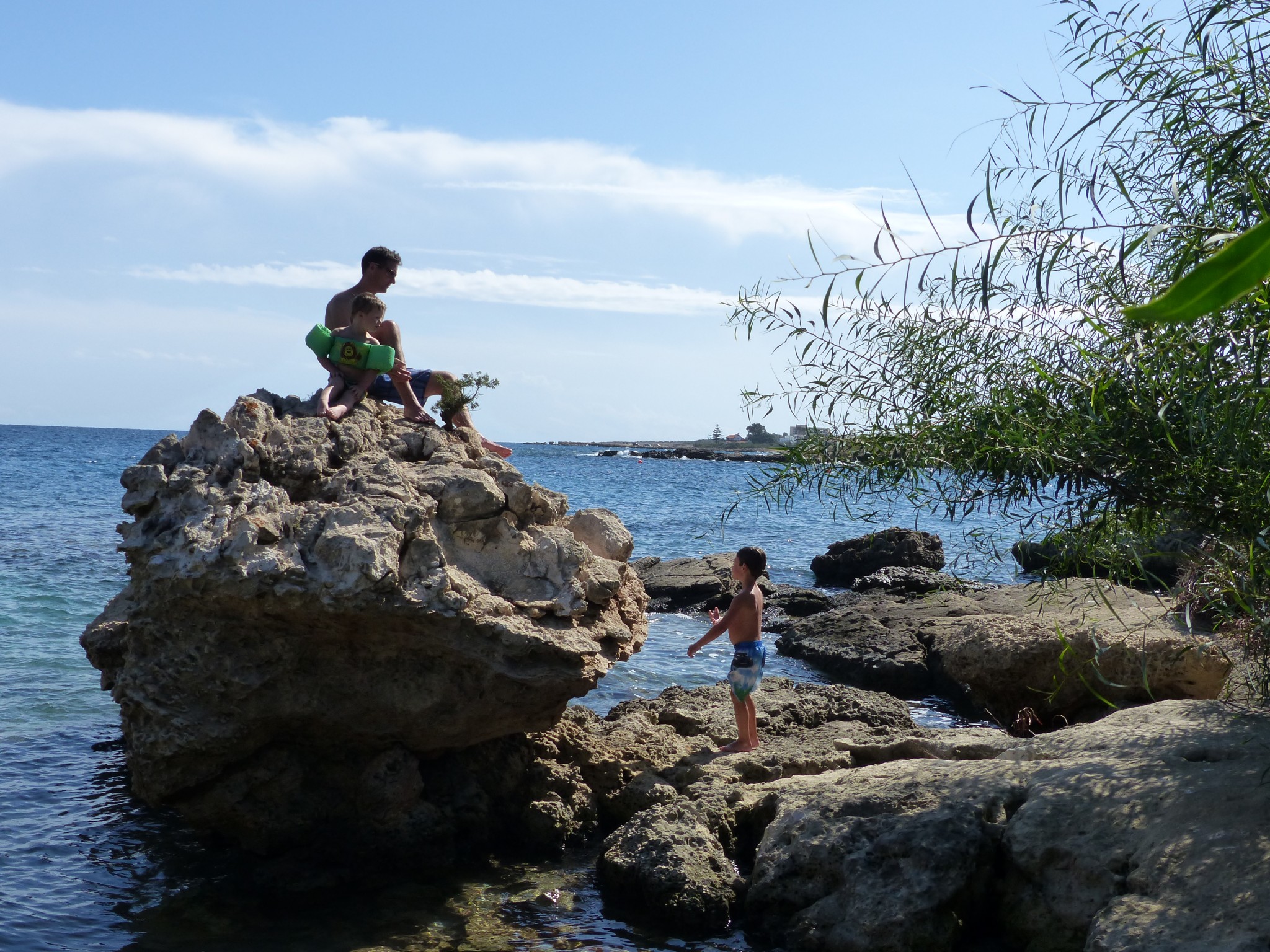 Lucky day at Konnos beach near Protaras