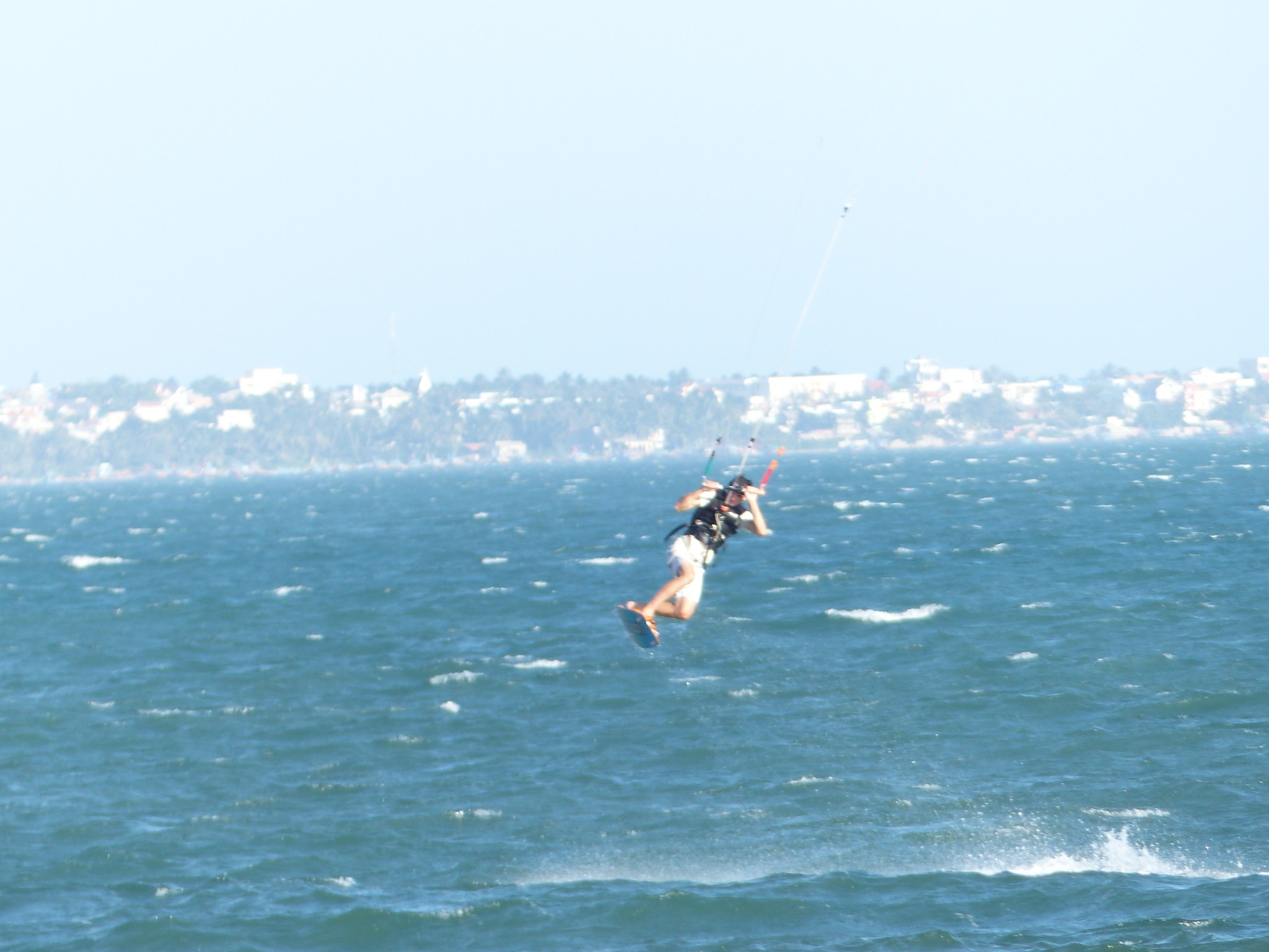 Kite-surfing in Mui Ne