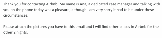 AirBnB response 1