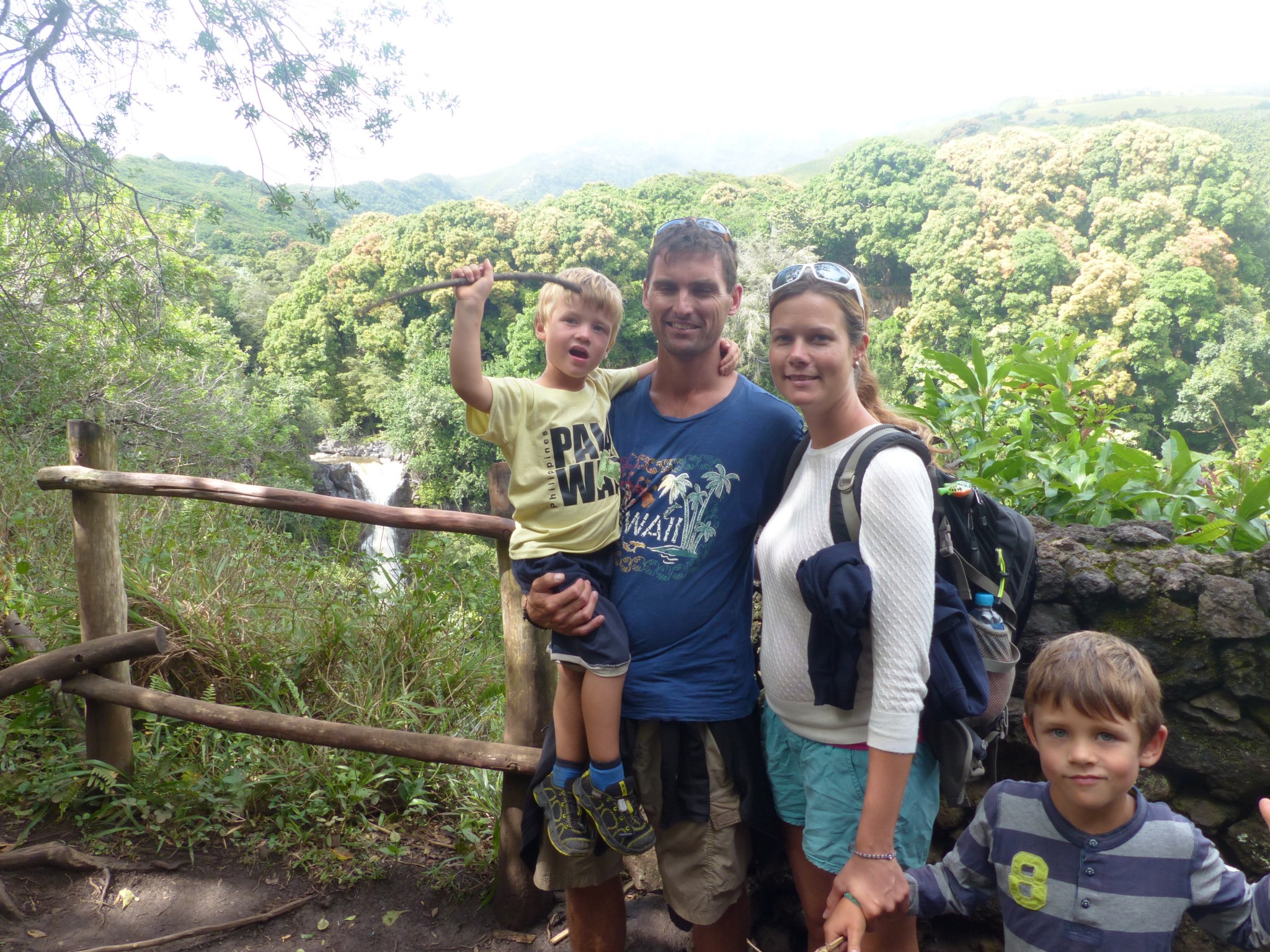 The Road to Hana - A famous Maui drive with 600+ hair pin turns and 59 one lane bridges and a good chance of motion sickness