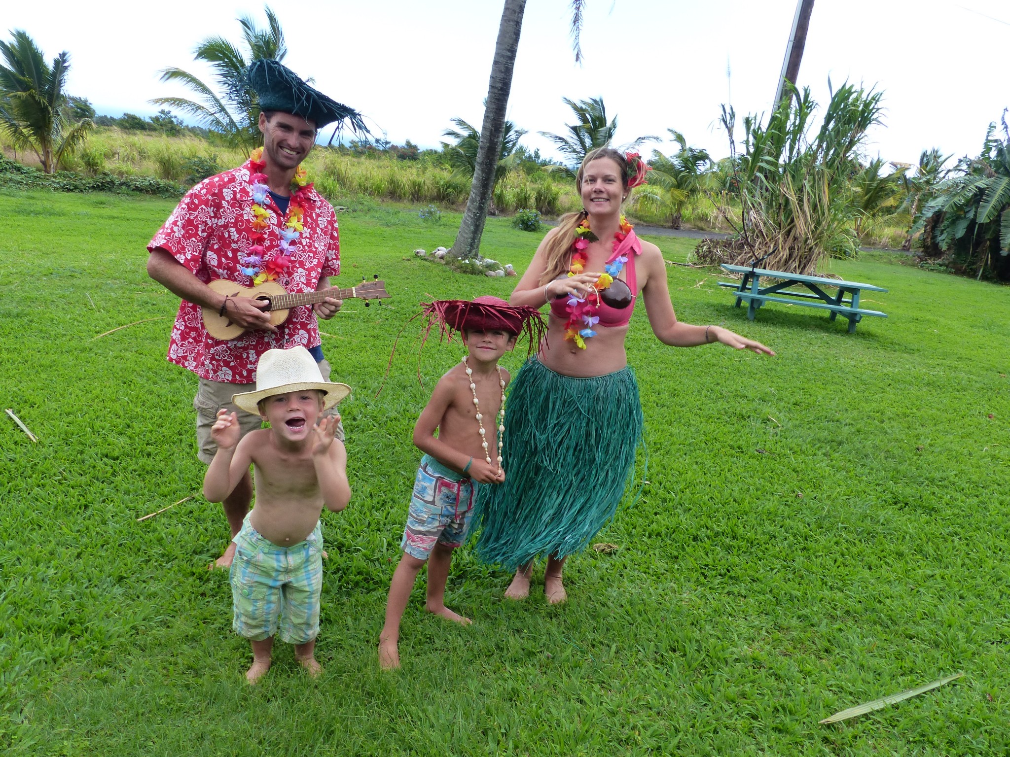 Staying at Auntie Janice's "Bamboo Heaven" in Maui