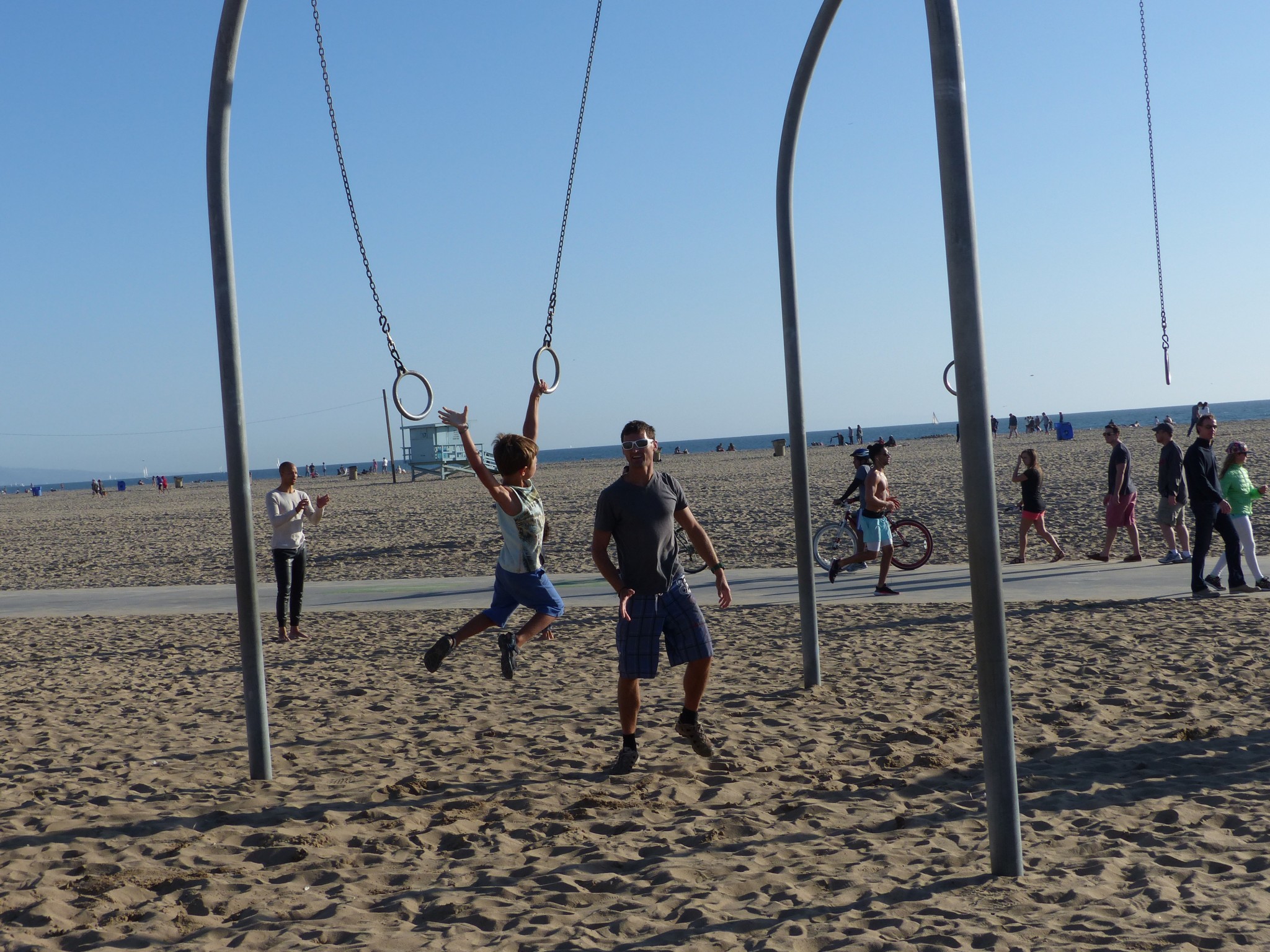 Good times in busy LA - but also a bit relieved that we are leaving for Mexico